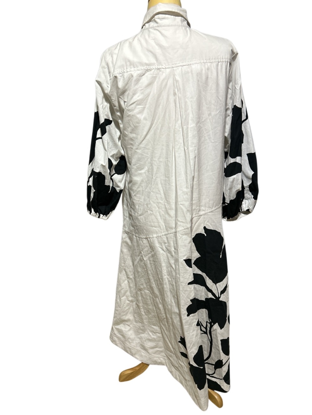 Jo Faulkner Button-Front Asymmetrical Dress Size M - Picture 5 of 5
